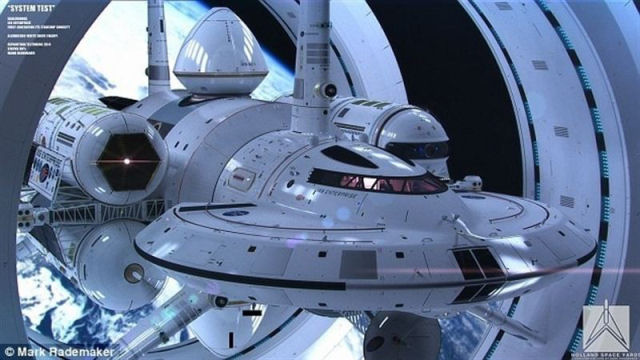 A NASA desenvolve uma nave parecida ao USS Enterprise de Star Trek