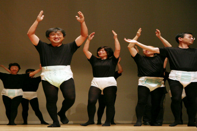 No Japão os adultos usam mais fraldas do que os bebês