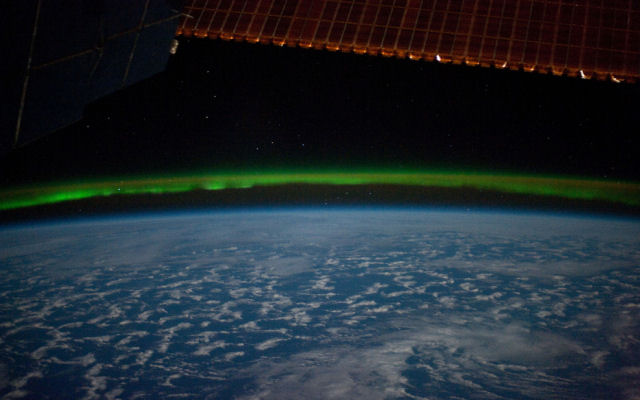 Aurora Boreal vista da ISS