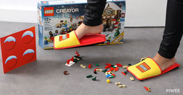 LEGO cria as sapatilhas anti-peças de LEGO
