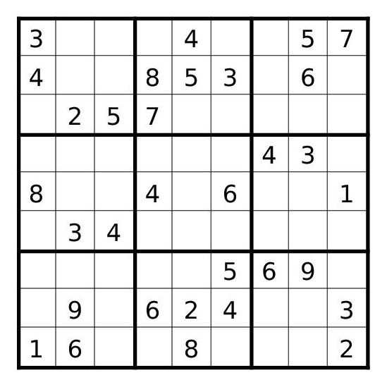 Resultado de imagem para fotos e imagens de sudoku