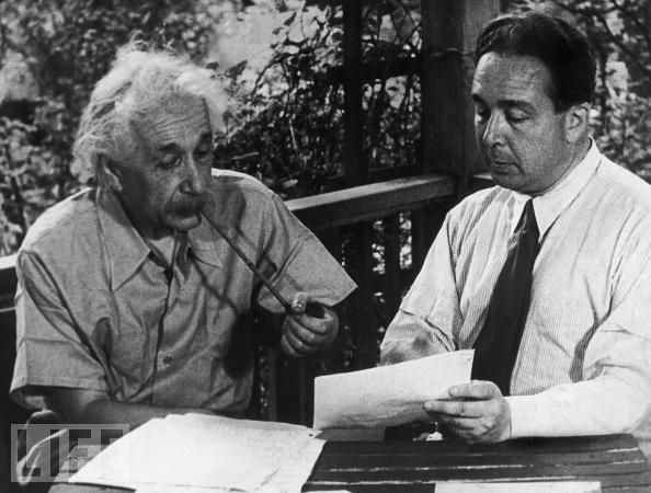 Albert Einstein e Léo Szilard