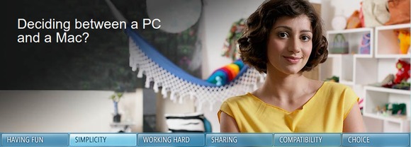PC vs Mac, o novo site da Microsoft