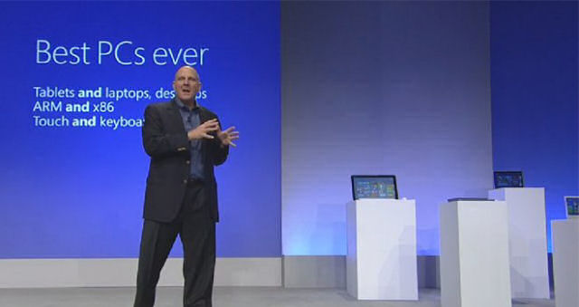 Microsoft revela oficialmente Windows 8 depois de 1.240 milhões de horas de testes