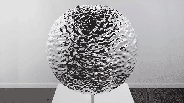 Escultura da fusão perpétua de Takeshi Murata