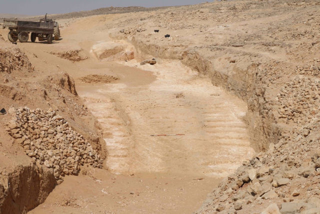 Descobrem como os antigos egpcios moviam as enormes rochas com as quais construram as pirmides