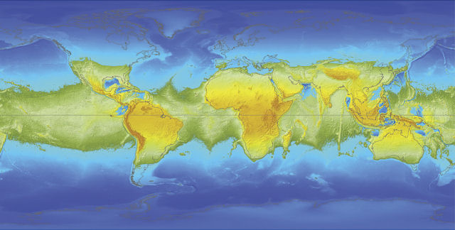 Mega Continente da Terra sem Girar