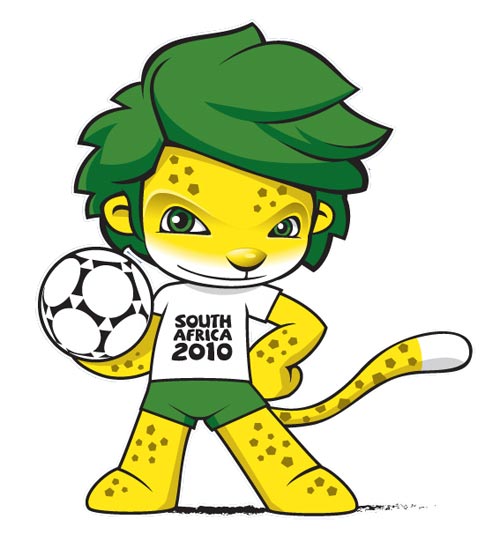 Zakumi, o mascote da Copa 2010