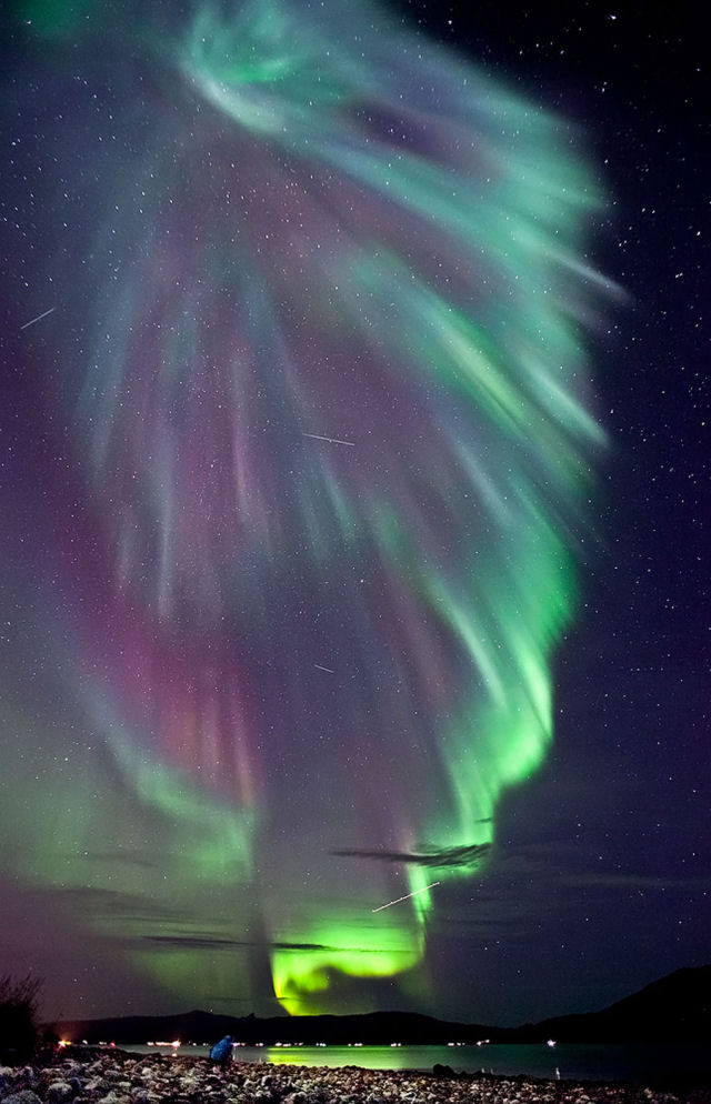 A maior aurora boreal de sempre