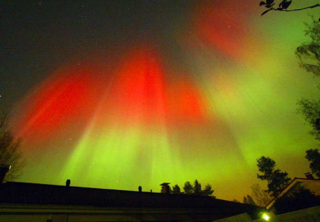 As auroras acontecem nos dois polos?