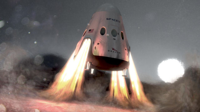 Quanto tempo antes de Elon Musk e a Space X comearem a colonizar Marte?