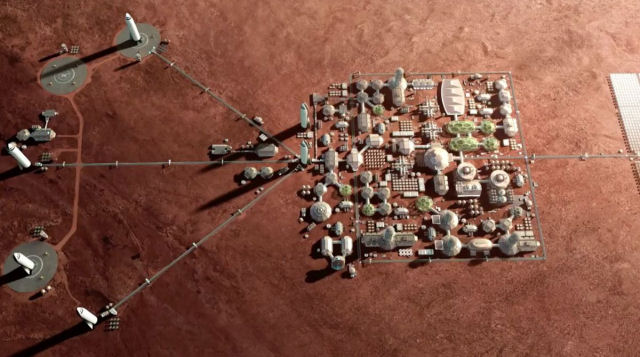 Quanto tempo antes de Elon Musk e a Space X comearem a colonizar Marte?