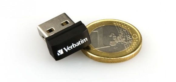 USB Verbatim com 32 GB extras em formato reduzido