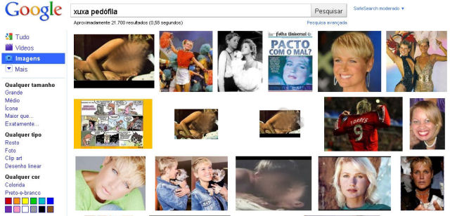 Google dever desindexar Xuxa nas buscas sobre pedofilia