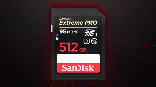 SanDisk anuncia seu carto SD com 512 GB