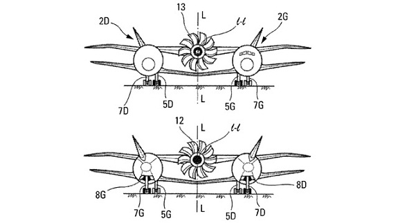 O novo e surpreendente desenho de Airbus: avies siameses