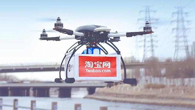 Alibaba quer levar ch a seus clientes mediante drones em menos de uma hora